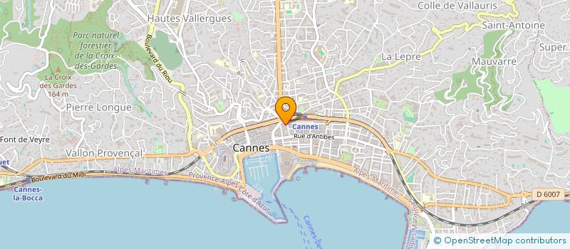 localisation de l'entreprise REYNET BOTELLA à CANNES