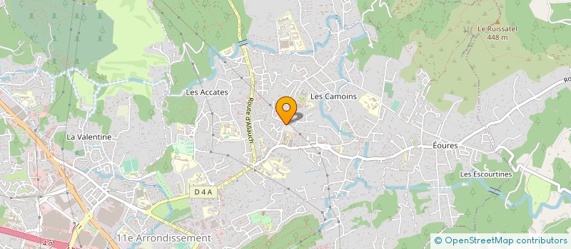 localisation de l'entreprise REYNIER DISTRIBUTION à SIX-FOURS-LES-PLAGES