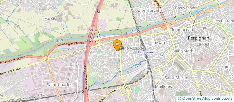 localisation de l'entreprise REYNIER-MACE  PERPIGNAN