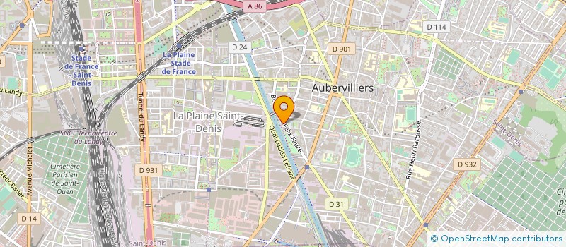 localisation de l'entreprise REYNOLDS EUROPEAN  SAINT-DENIS
