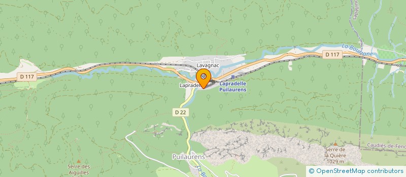 localisation de l'entreprise REYNOLDS, NIGEL ET ANDREA  PUILAURENS