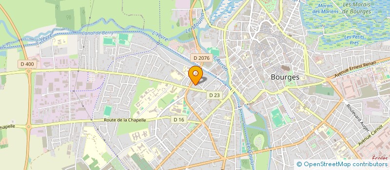 localisation de l'entreprise REYNOR CONSEIL à BOURGES