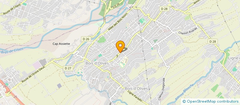 localisation de l'entreprise REYONEX  SAINT-PIERRE