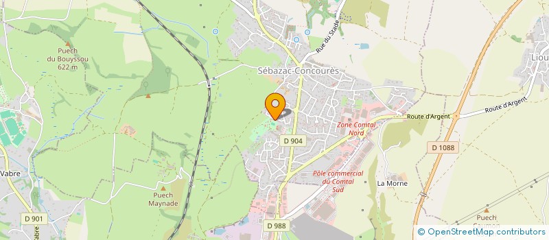 localisation de l'entreprise REYOS  LA LOUBIERE