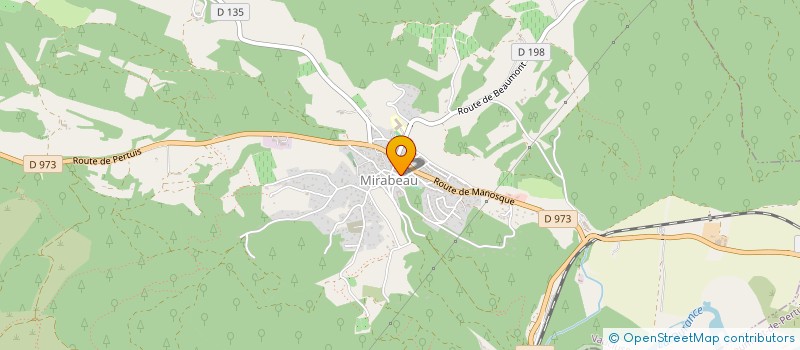 localisation de l'entreprise REYRE à MIRABEAU