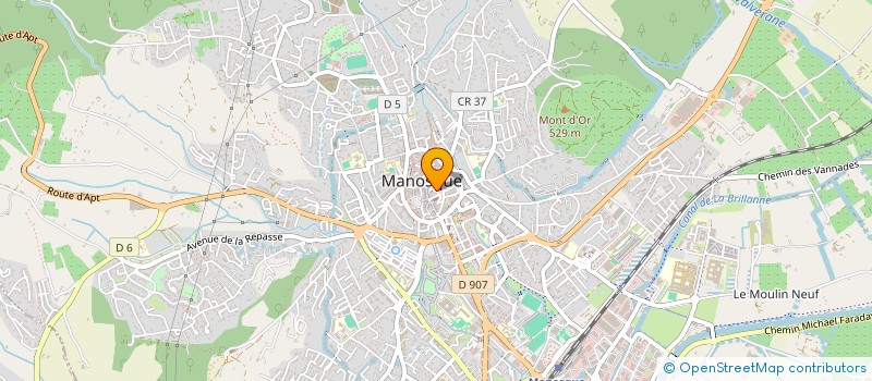 localisation de l'entreprise REYSOL à MANOSQUE