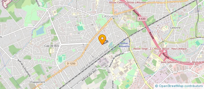 localisation de l'entreprise REYSSENT EXPERTISE à PESSAC