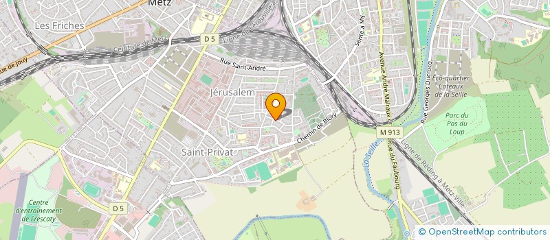 localisation de l'entreprise REYTOEUF à MONTIGNY-LES-METZ