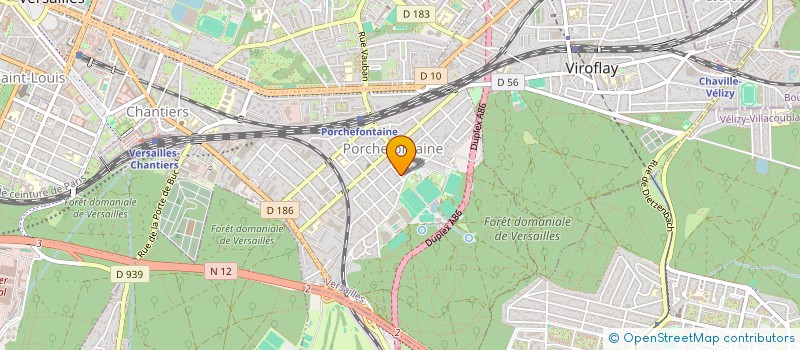 localisation de l'entreprise REYVAL à VERSAILLES