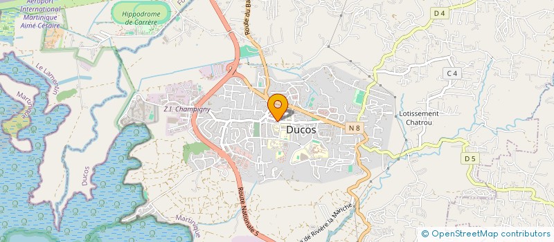 localisation de l'entreprise REZ-O  DUCOS