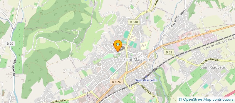 localisation de l'entreprise REZ UP PRO  SAINT-MARCELLIN