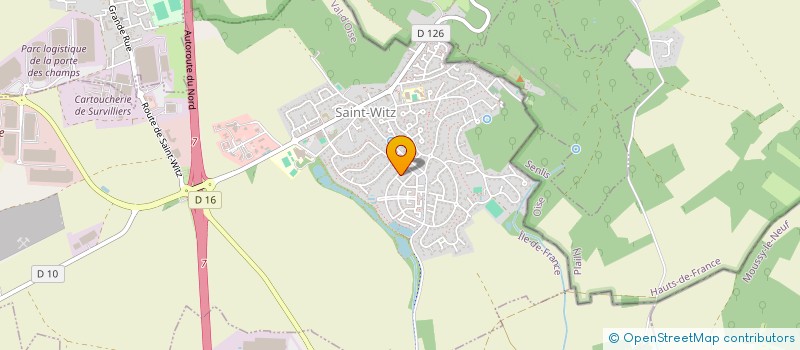 localisation de l'entreprise REZAKDRIVE  SAINT-WITZ