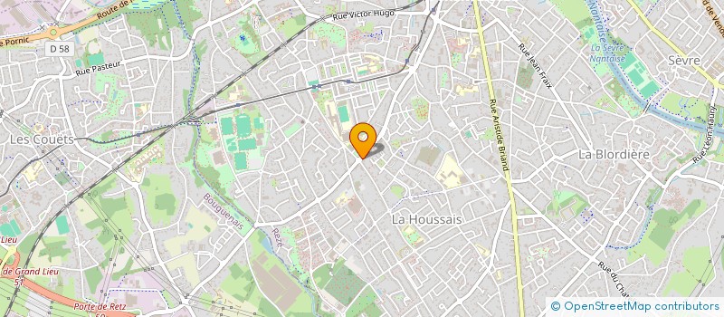 localisation de l'entreprise REZE à REZE