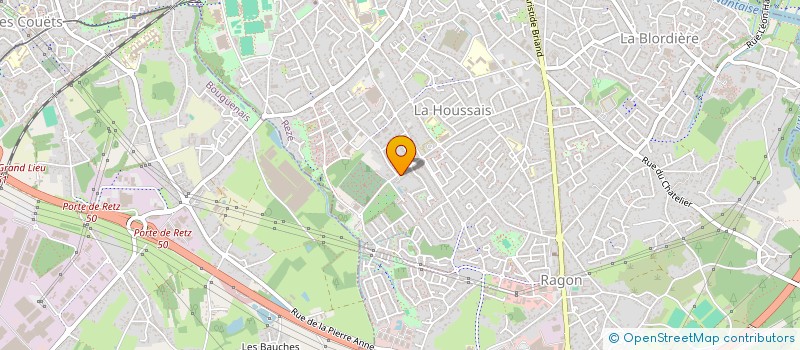 localisation de l'entreprise REZE ACTIV EDUCA SOCIA LOISI ENFAN JEUNE à REZE