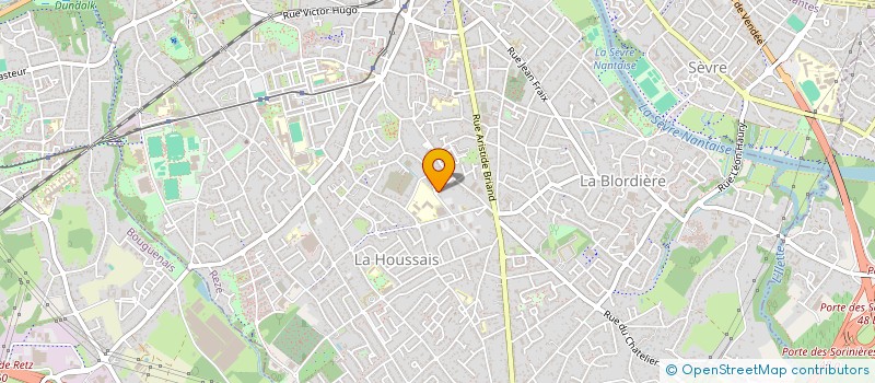 localisation de l'entreprise REZE BASKET 44  REZE