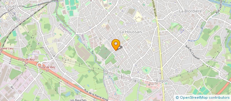 localisation de l'entreprise REZE BASKET INTERNATIONAL  REZE