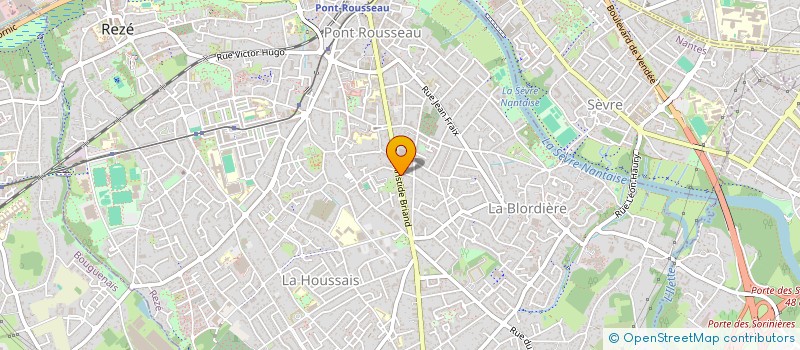 localisation de l'entreprise REZE DIET à REZE
