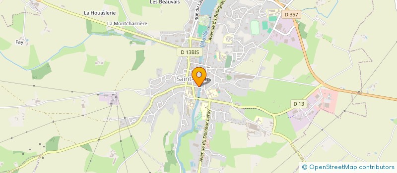 localisation de l'entreprise REZE DURAND à SAINT-CALAIS