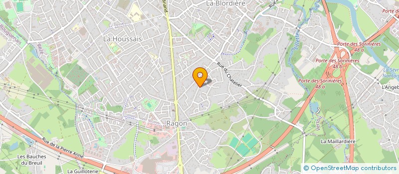 localisation de l'entreprise REZE IMMOBILIER à REZE