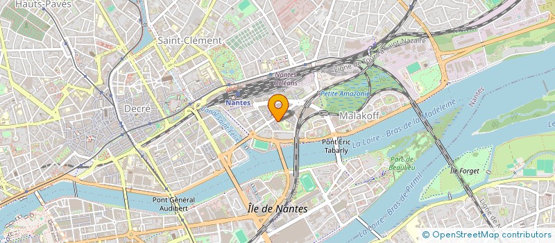 localisation de l'entreprise REZE - LA JAGUERE 5BIS à NANTES