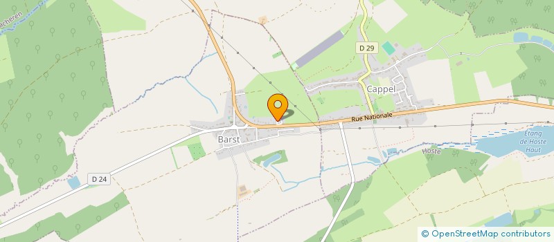 localisation de l'entreprise REZINA  BARST