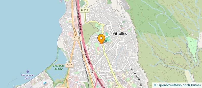 localisation de l'entreprise REZNOV IMMOBILIER à VITROLLES