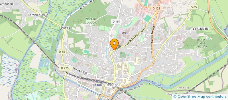 localisation de l'entreprise REZO à REDON