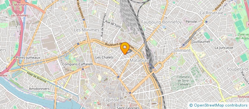 localisation de l'entreprise REZO'NANCES à TOULOUSE