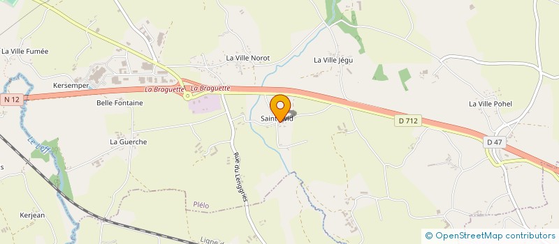 localisation de l'entreprise REZO OUEST à PLELO