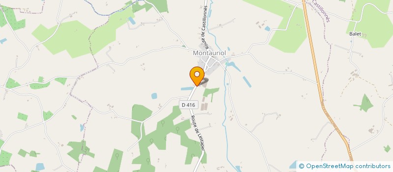 localisation de l'entreprise REZO PLANT à MONTAURIOL