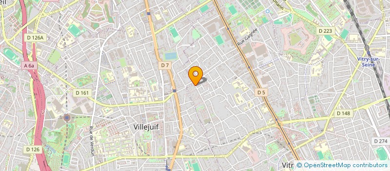 localisation de l'entreprise REZO PRO HABITAT à VITRY-SUR-SEINE
