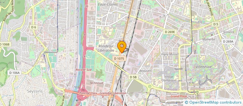 localisation de l'entreprise REZODECO  GRENOBLE