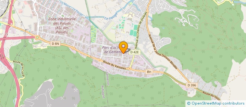 localisation de l'entreprise REZOLI FRANCE à GEMENOS