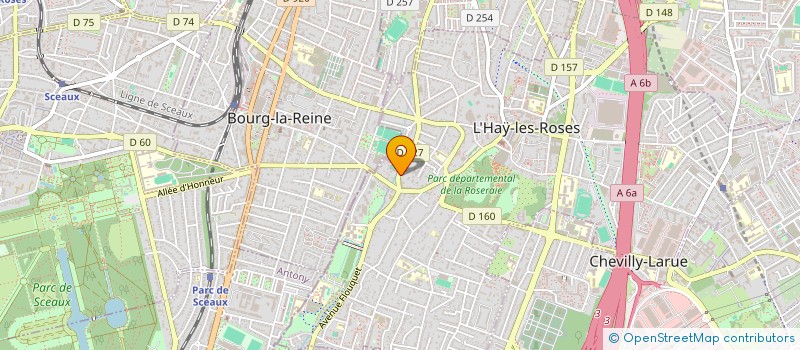 localisation de l'entreprise REZON KREYOL  L'HAY-LES-ROSES