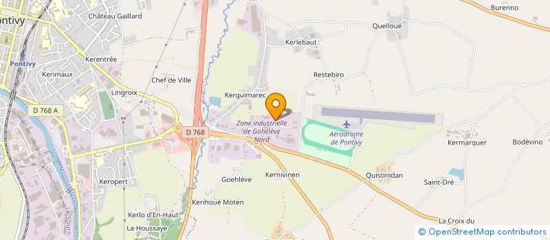 localisation de l'entreprise REZOOLUTION à NOYAL-PONTIVY