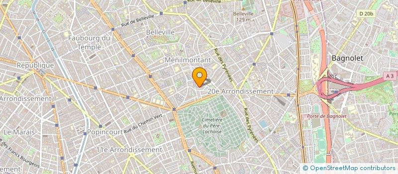 localisation de l'entreprise REZOSOCIAL  PARIS