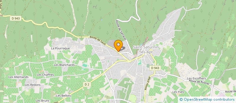 localisation de l'entreprise REZTANK PIZZA  SAINT-SATURNIN-LES-APT