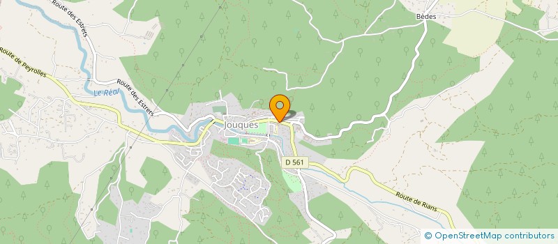 localisation de l'entreprise REZZI  JOUQUES