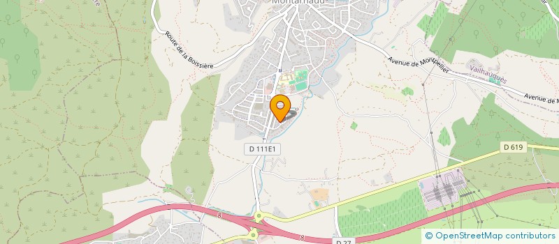 localisation de l'entreprise RF COMPTABILITE  LAVERUNE