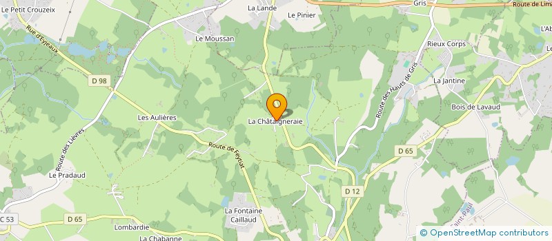localisation de l'entreprise RF ELEC G à EYJEAUX