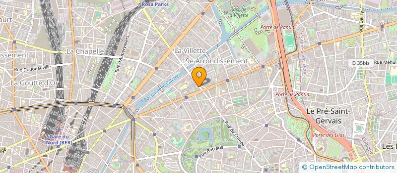 localisation de l'entreprise RF EXPERT  VINCENNES