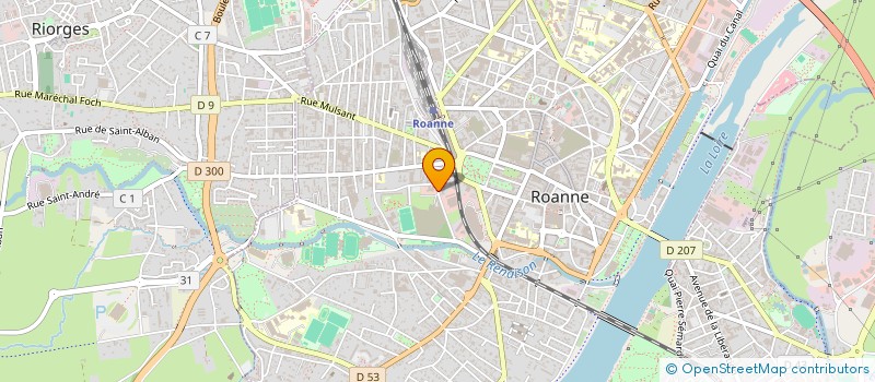 localisation de l'entreprise RF.FIT à COMMELLE-VERNAY