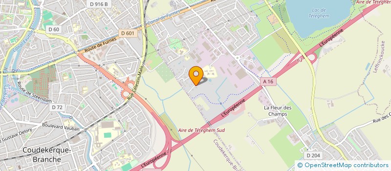 localisation de l'entreprise RF GF INVEST FICNER  TETEGHEM-COUDEKERQUE-VILLAGE