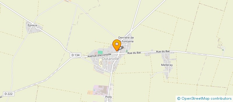 localisation de l'entreprise RF HOLDING  PARIS