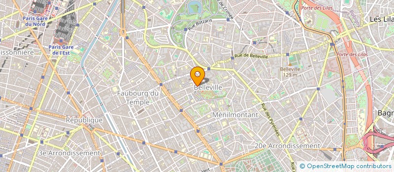 localisation de l'entreprise RF LUXE SERVICES  PARIS