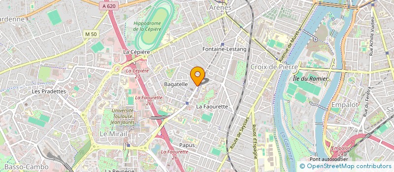 localisation de l'entreprise RF PLACO 31  TOULOUSE