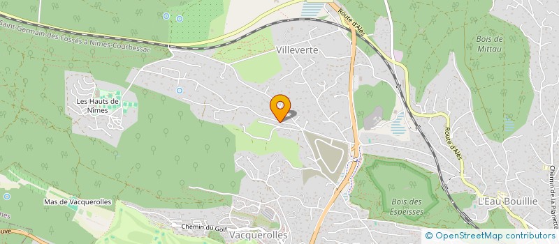 localisation de l'entreprise RF-R INVEST  NIMES