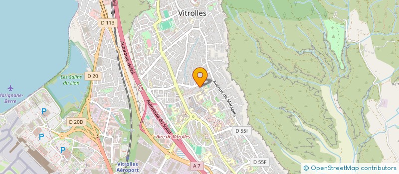 localisation de l'entreprise RF STORES à VITROLLES