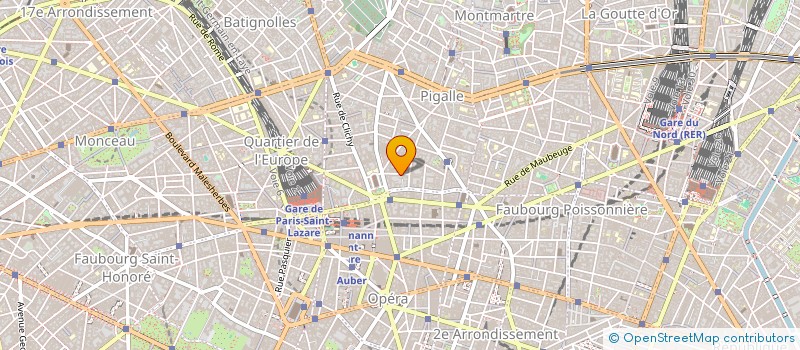 localisation de l'entreprise RF1A  PARIS