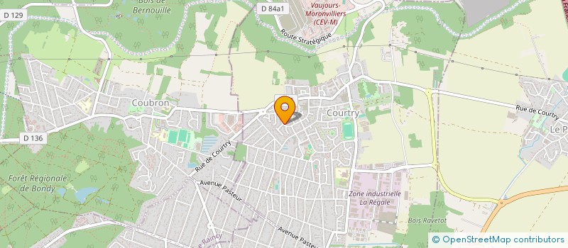 localisation de l'entreprise RFA CONSEIL à COURTRY